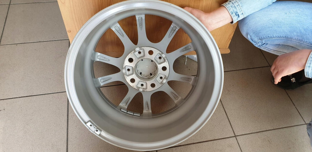 4x Alufelge 16 Zoll 7.0" 5x120 31ET Glanz Silber 6796236 BMW F30 Rim Wheel FEL6409865095hm