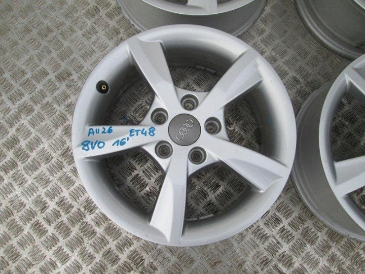 4x Alufelge 16 Zoll 6.0" 8V0071496 Audi Rim Wheel FEL2774593416ct