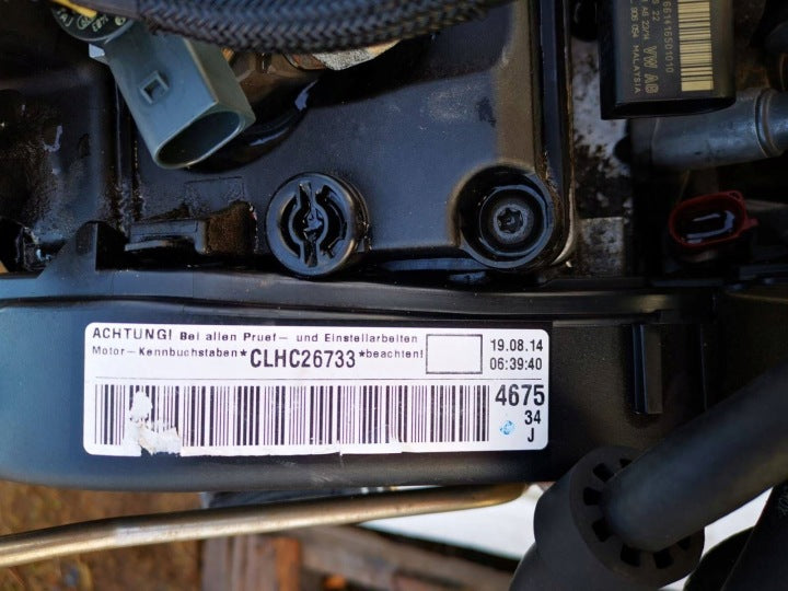Motor Audi VW A3 Golf III VII CLH 1.6 TDI 105PS 160TKm 2014 Diesel Komplett MOT1657627300mq