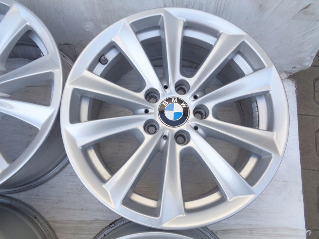 4x Alufelge 17 Zoll 8.0" 5x120 30ET Glanz Schwarz 6780720 BMW 5 F11 F10 FEL8456718386pu