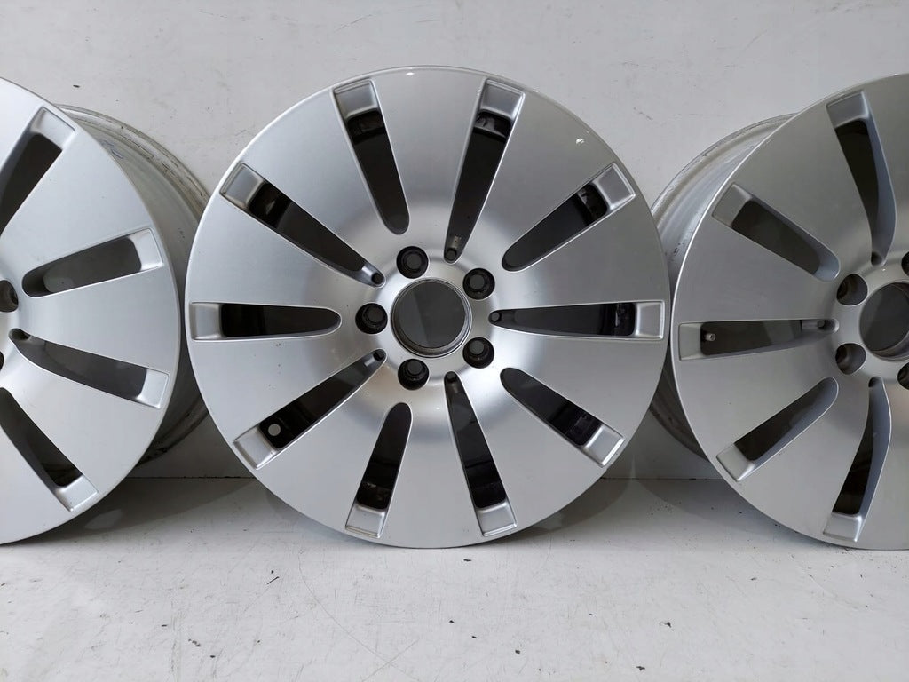 4x Alufelge 16 Zoll 6.5" 5x112 36ET Glanz Silber A2054010100 Mercedes-Benz FEL4588495029fg