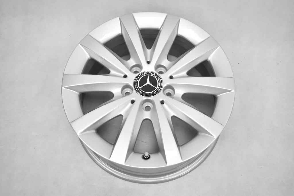 4x Alufelge 16 Zoll 6.5" 5x112 49ET A2464010202 Mercedes-Benz W176 Rim Wheel FEL9399946706zg
