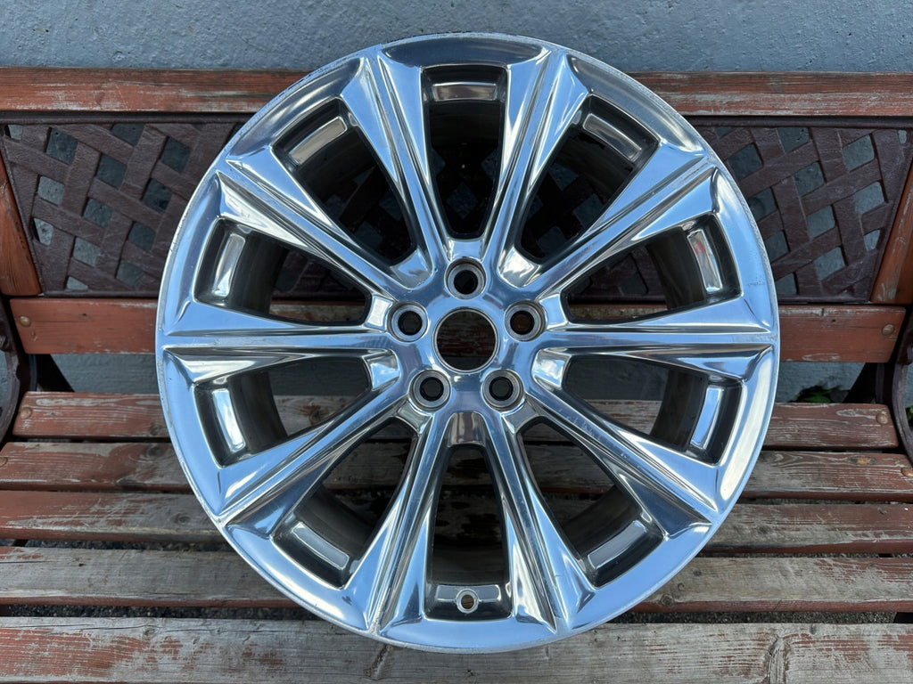 1x Alufelge 19 Zoll 8.0" 5x108 55ET Glanz DS7C-1007-Y1A Ford Kuga Rim Wheel FEL3805929219am