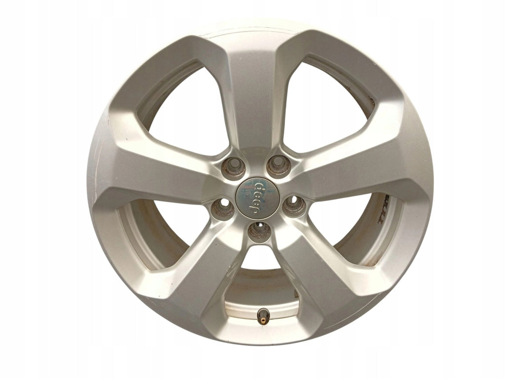 1x Alufelge 17 Zoll 7.0" 5x110 40ET Matt Silber 6KE81 Jeep Compass Rim Wheel FEL7656124459jl