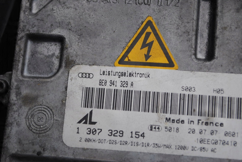 Frontscheinwerfer Audi A4 B7 8E0941003BP Links Scheinwerfer Headlight