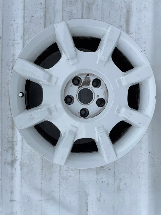 1x Alufelge 18 Zoll 8.0" 5x120 50ET Matt Weiß 7E0601025R VW Multivan Rim Wheel FEL8222962793fx