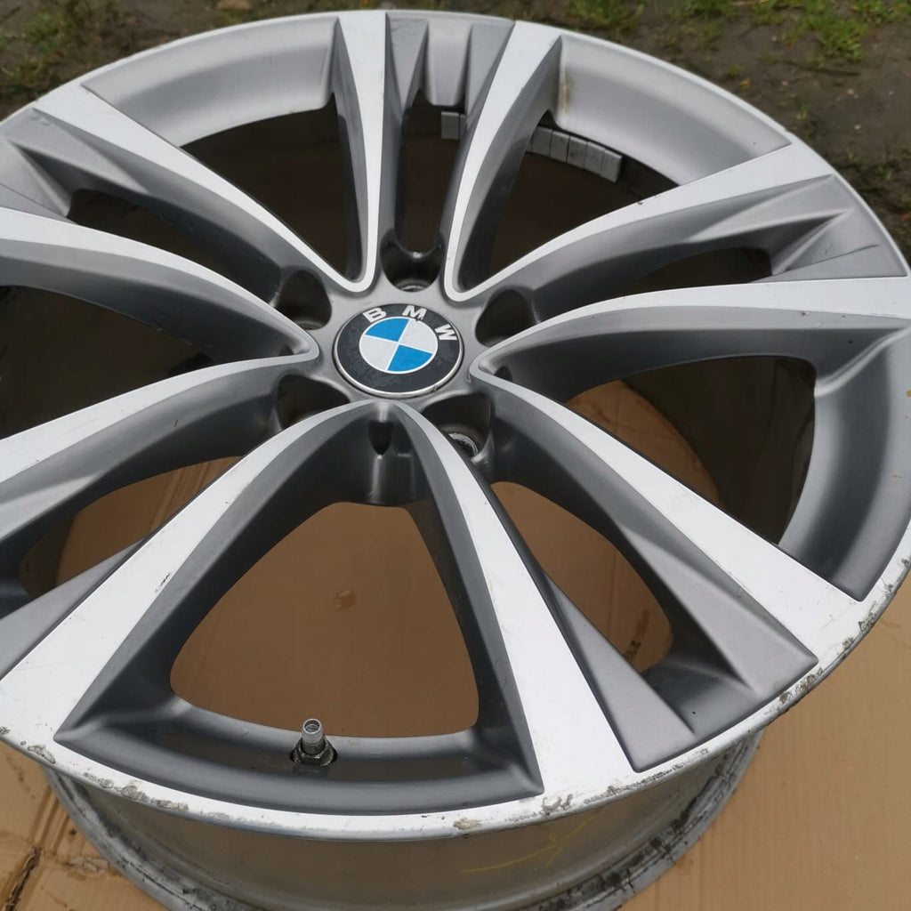1x Alufelge 19 Zoll 9.0" 5x120 44ET Glanz Grau 6862894 BMW 5 F11 F10 F12 F13 FEL6440791382uc