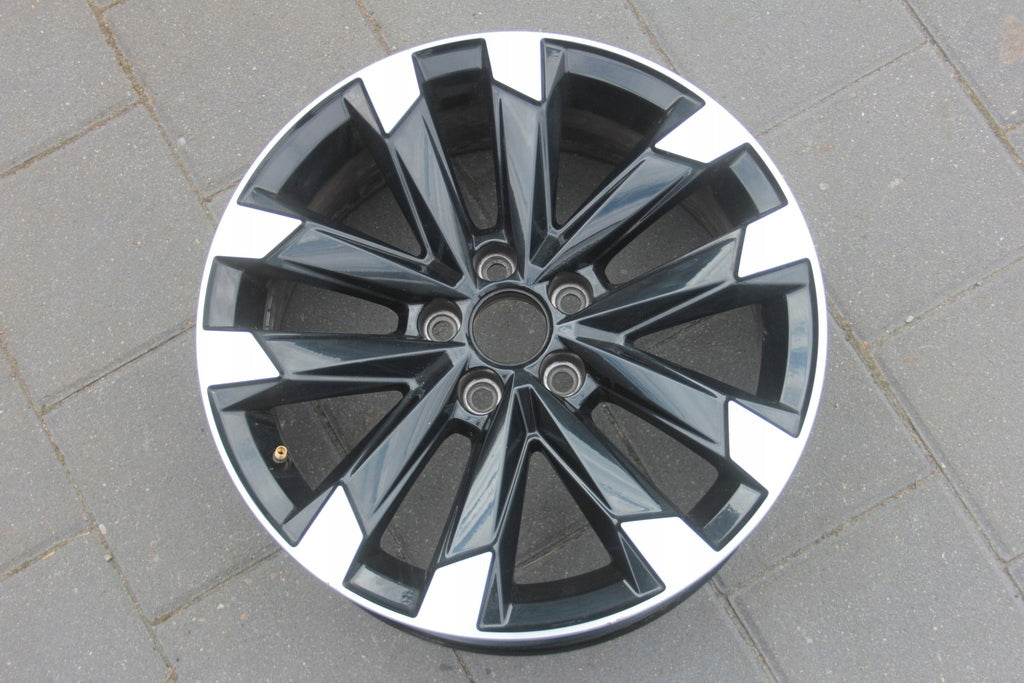 1x Alufelge 16 Zoll 6.0" 5x100 2GM601025C VW T-Cross Rim Wheel FEL6319812822bl