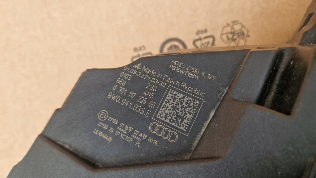 Frontscheinwerfer Audi A4 B9 8W0941035E Full LED Links Scheinwerfer Headlight