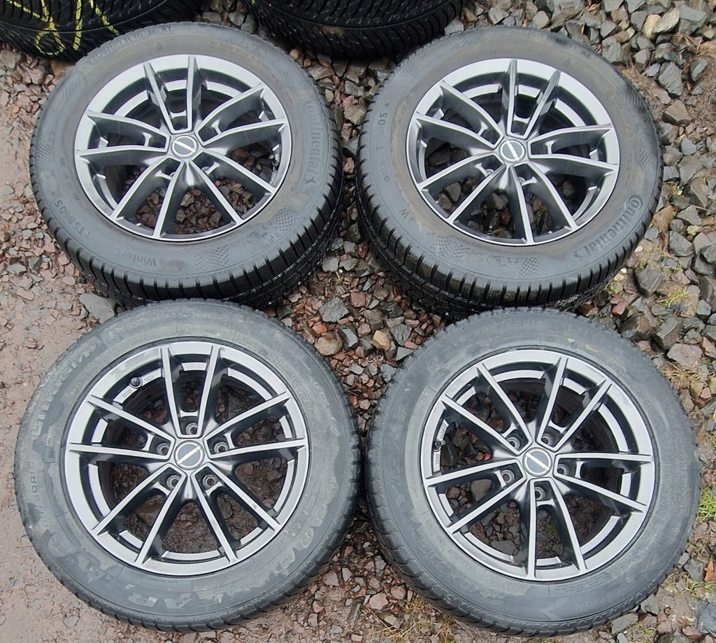 4x Alufelge 16 Zoll 6.5" 5x112 45ET Audi Rim Wheel FEL5209321044hh