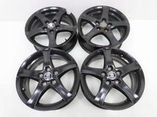 Laden Sie das Bild in den Galerie-Viewer, 4x Alufelge 16 Zoll 6.0" 5x112 48ET Glanz Schwarz KBA49473 Skoda I Rim Wheel FEL7514968613ty