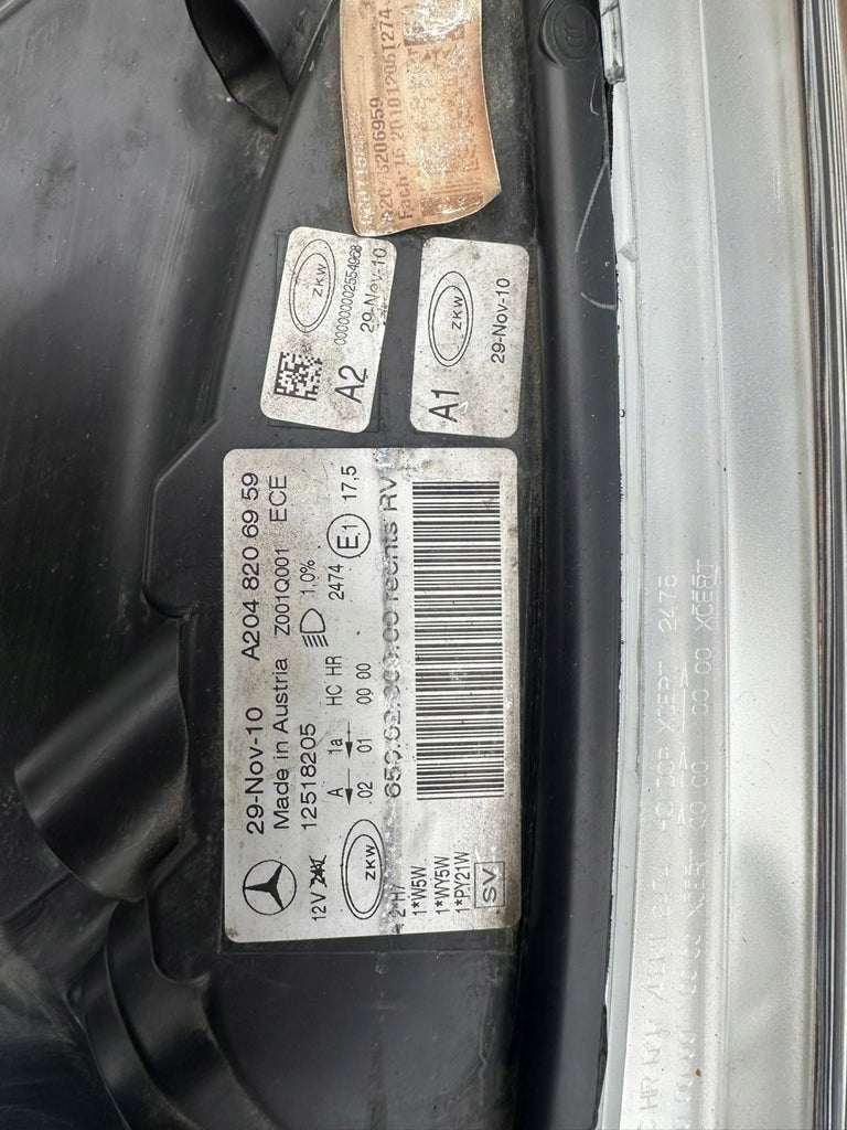 Frontscheinwerfer Mercedes-Benz A2048206959 LED Rechts Scheinwerfer Headlight SCH8075316083fy