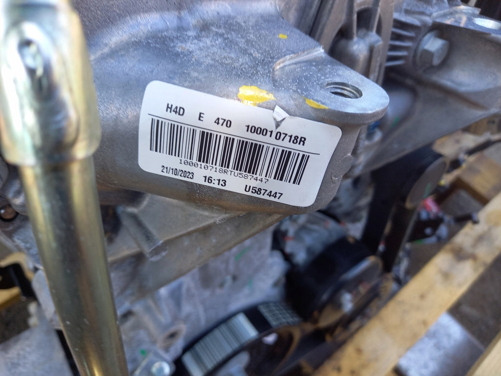 Motor Renault Clio V H4D470 1.0 TCE 91PS 67kW Benzin Engine Komplett