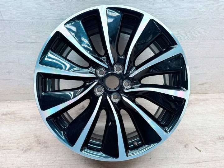1x Alufelge 19 Zoll 7.0" 5x108 38ET Glanz Schwarz YP00174580 Opel Grandland X FEL1260292081zg