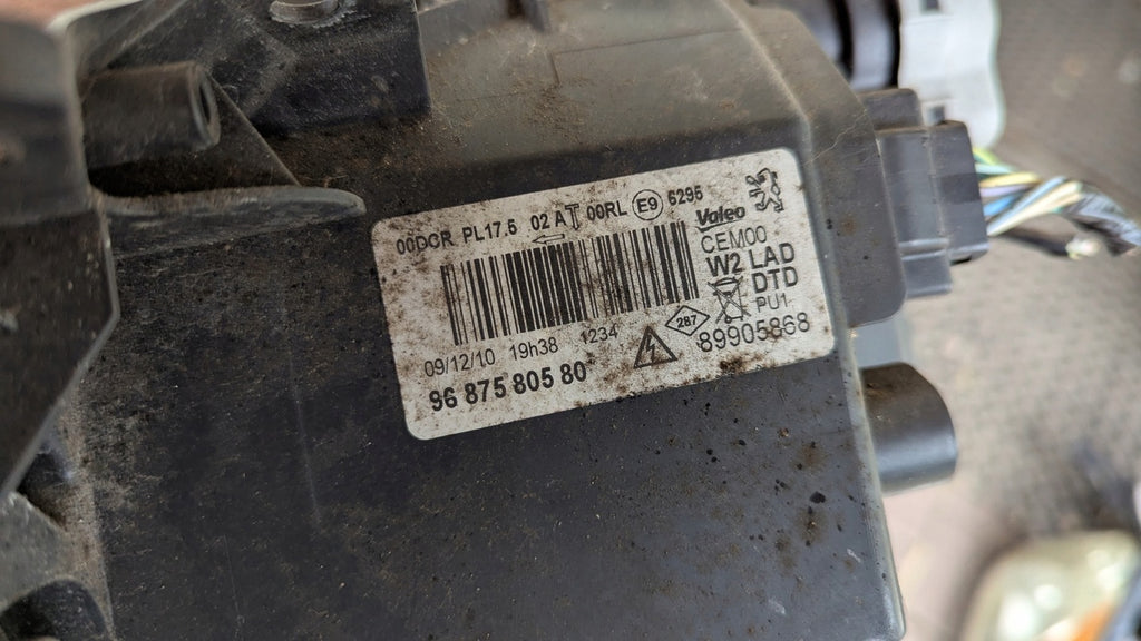 Frontscheinwerfer Peugeot 508 I 9687580580 Xenon Rechts Scheinwerfer Headlight SCH3730161730ay