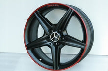 Laden Sie das Bild in den Galerie-Viewer, 4x Alufelge 18 Zoll 7.5" 5x112 44ET Matt Schwarz A2054011100 Mercedes-Benz Amg FEL7123664181mt