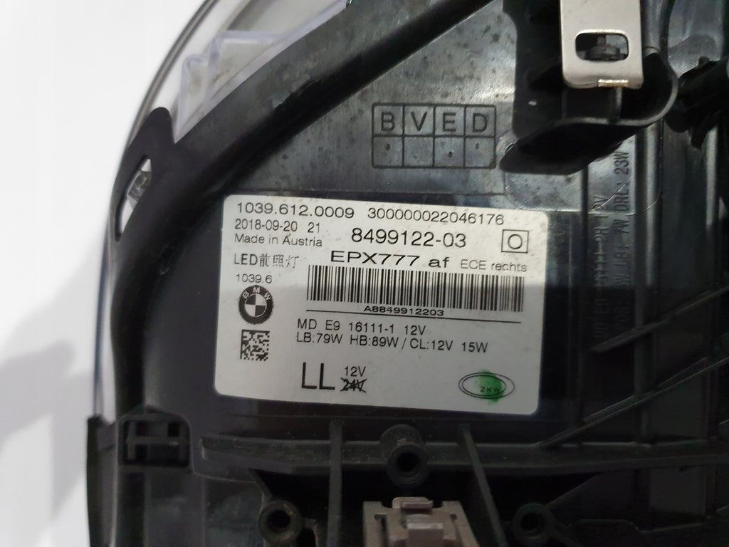 Frontscheinwerfer BMW G31 G30 8499122 LED Ein Stück (Rechts oder Links) SCH1353839640fi