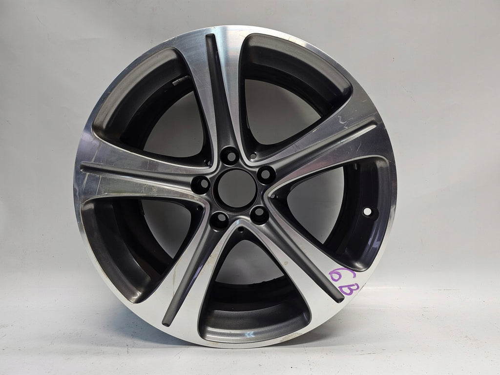1x Alufelge 18 Zoll 8.0" 5x112 43ET Glanz Silber A2134011400 Mercedes-Benz W213