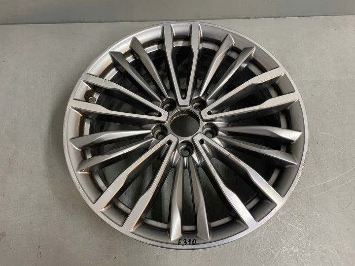 1x Alufelge 19 Zoll 8.0" 5x120 36ET Glanz Grau 6877136 BMW 3 F30 F31 Mg FEL4582668986yy