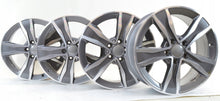 Laden Sie das Bild in den Galerie-Viewer, 4x Alufelge 17 Zoll 7.0" 5x112 48 5ET Grau Mercedes-Benz W205 W204 Rim Wheel FEL7649458175ql