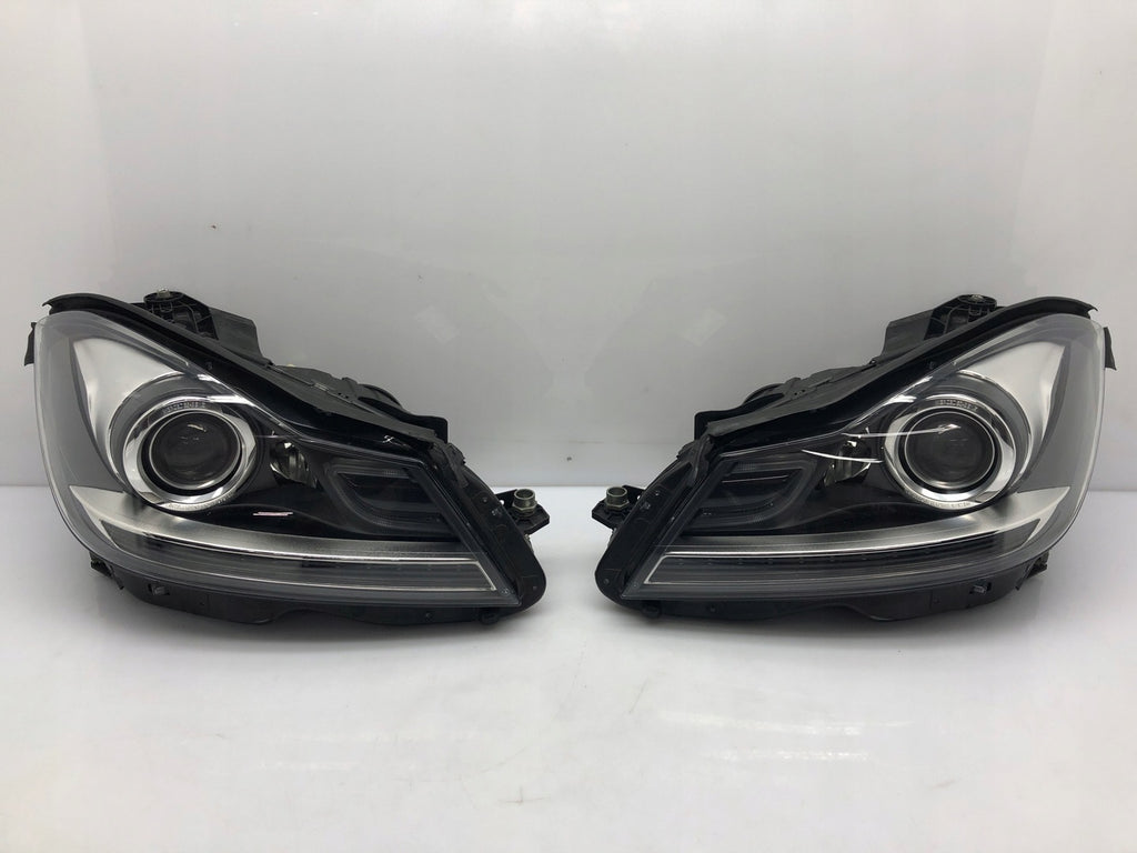 Frontscheinwerfer Mercedes-Benz W204 A2048203839 Ein Satz Scheinwerfer Headlight SCH9871916211xs