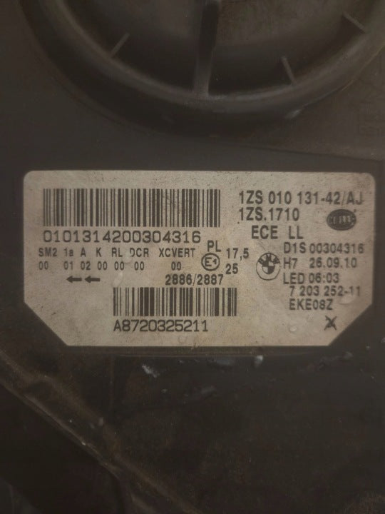Frontscheinwerfer BMW 5 F11 F10 7203252-11 Rechts Scheinwerfer Headlight SCH8931413339ma