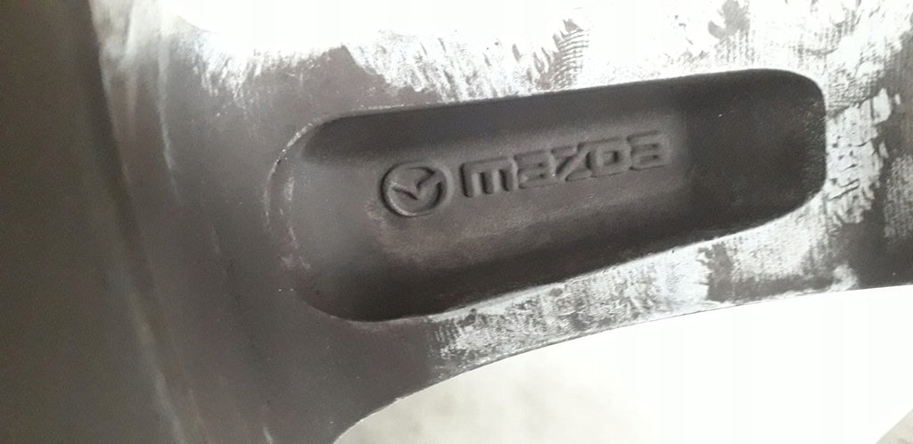 1x Alufelge 16 Zoll 6.5" 5x114.3 45ET Glanz Silber 9965N06560 Mazda 3 Rim Wheel