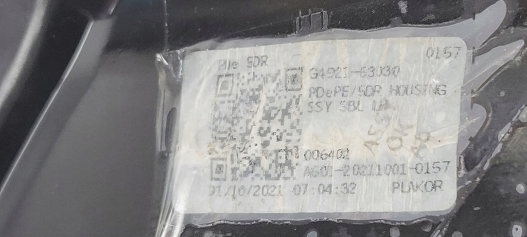 Frontscheinwerfer Hyundai I30 Pde 92101-G4510 Links Scheinwerfer Headlight SCH6975873926pi