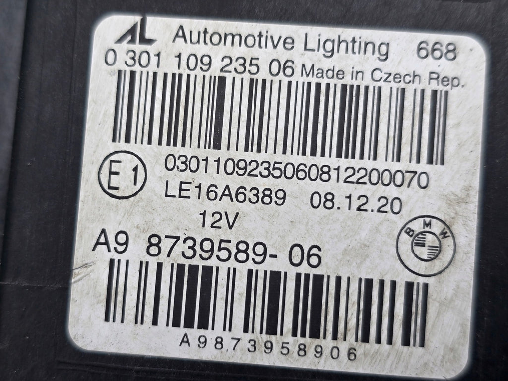 Frontscheinwerfer BMW 8 G14 G15 8739589-06 Laser Links Scheinwerfer Headlight SCH2551920960uf