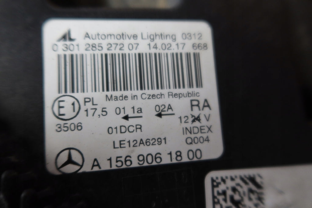Frontscheinwerfer Mercedes-Benz Gla A1569061800 Xenon Rechts Headlight SCH1871243094ds