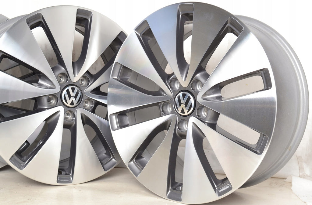 4x Alufelge 18 Zoll 7.5" 5x112 51ET 1K0601025 Mg Caddy V Golf Rim Wheel