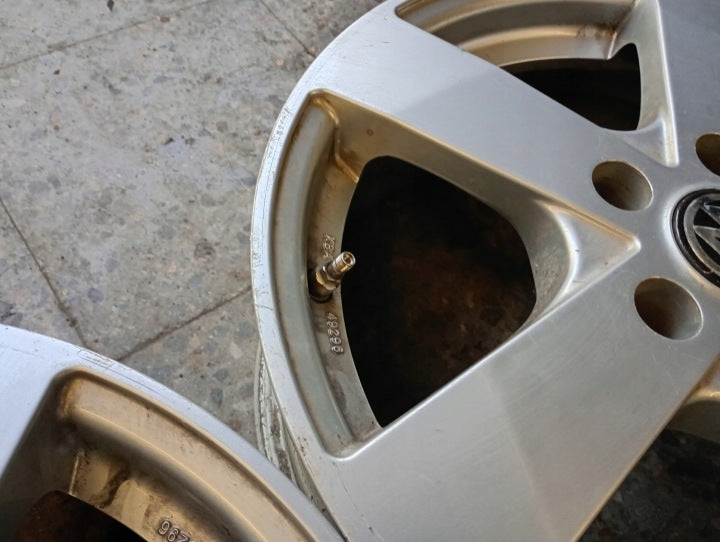 4x Alufelge 16 Zoll 6.5" 5x112 KBA49296 VW Rim Wheel FEL9467263366uu