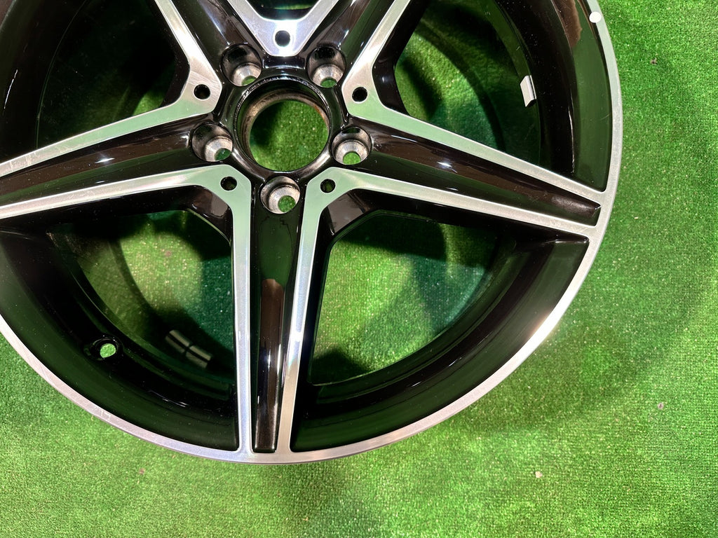 1x Alufelge 18 Zoll 8.5" 5x112 49ET A2054017200 Mercedes-Benz W205 Rim Wheel