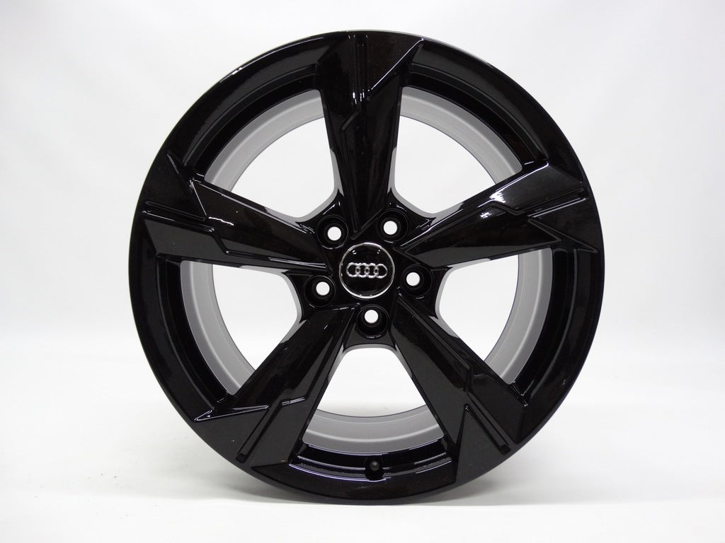 4x Alufelge 18 Zoll 8.0" 5x112 39ET Glanz Schwarz 4K0601025 Audi A6 C8 Rim Wheel FEL6723484819ae