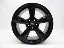 Laden Sie das Bild in den Galerie-Viewer, 4x Alufelge 18 Zoll 8.0" 5x112 39ET Glanz Schwarz 4K0601025 Audi A6 C8 Rim Wheel FEL6723484819ae