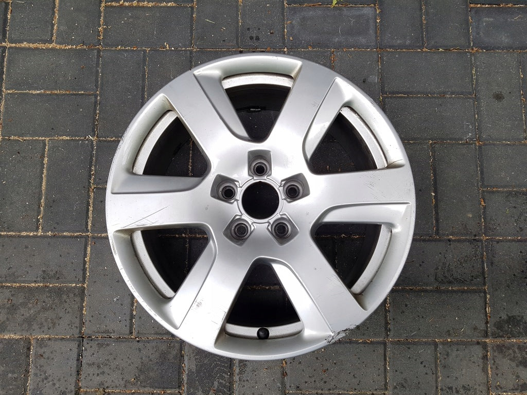 1x Alufelge 17 Zoll 7.5" 5x112 37ET Glanz Silber 4G0601025L Audi A6 C7 Rim Wheel FEL6118662081ml