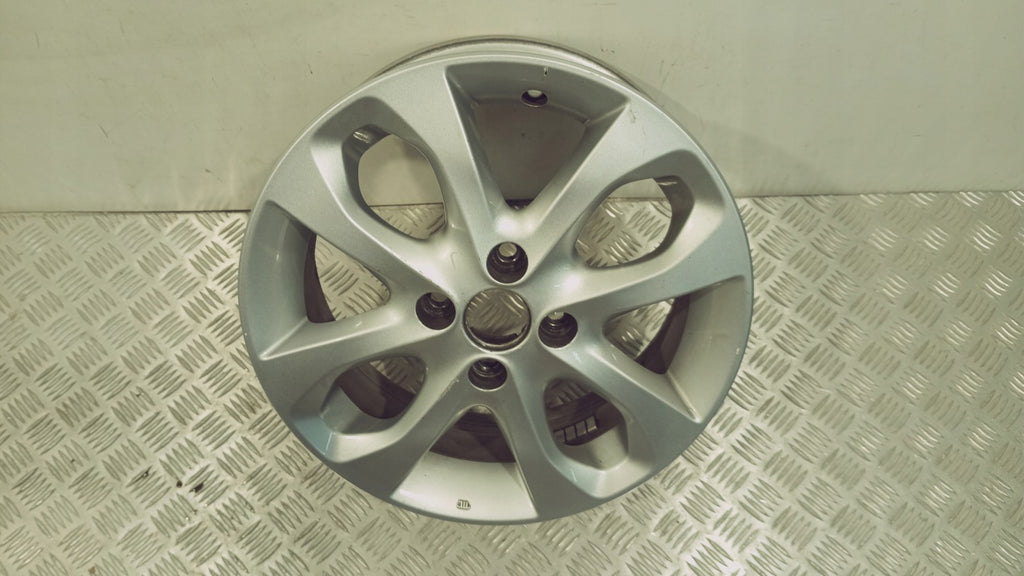 1x Alufelge 15 Zoll 5.5" 4x110 50ET 3HM1ACC1434 Nissan Micra I K12 Rim Wheel FEL9932357510et