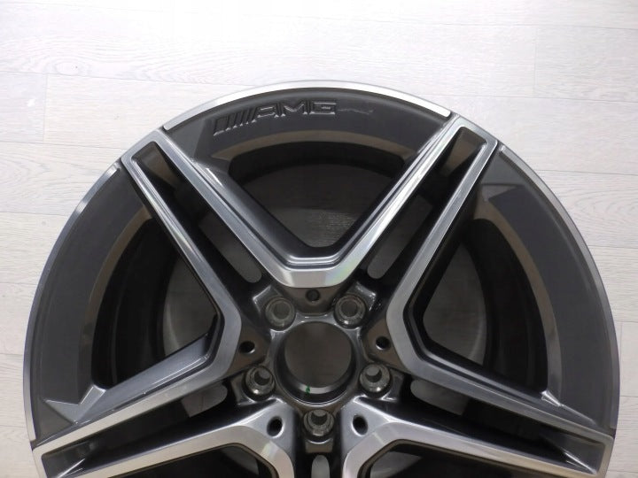1x Alufelge 18 Zoll 9.0" 5x112 49ET A2134016400 Mercedes-Benz Amg Rim Wheel FEL5729485922ww