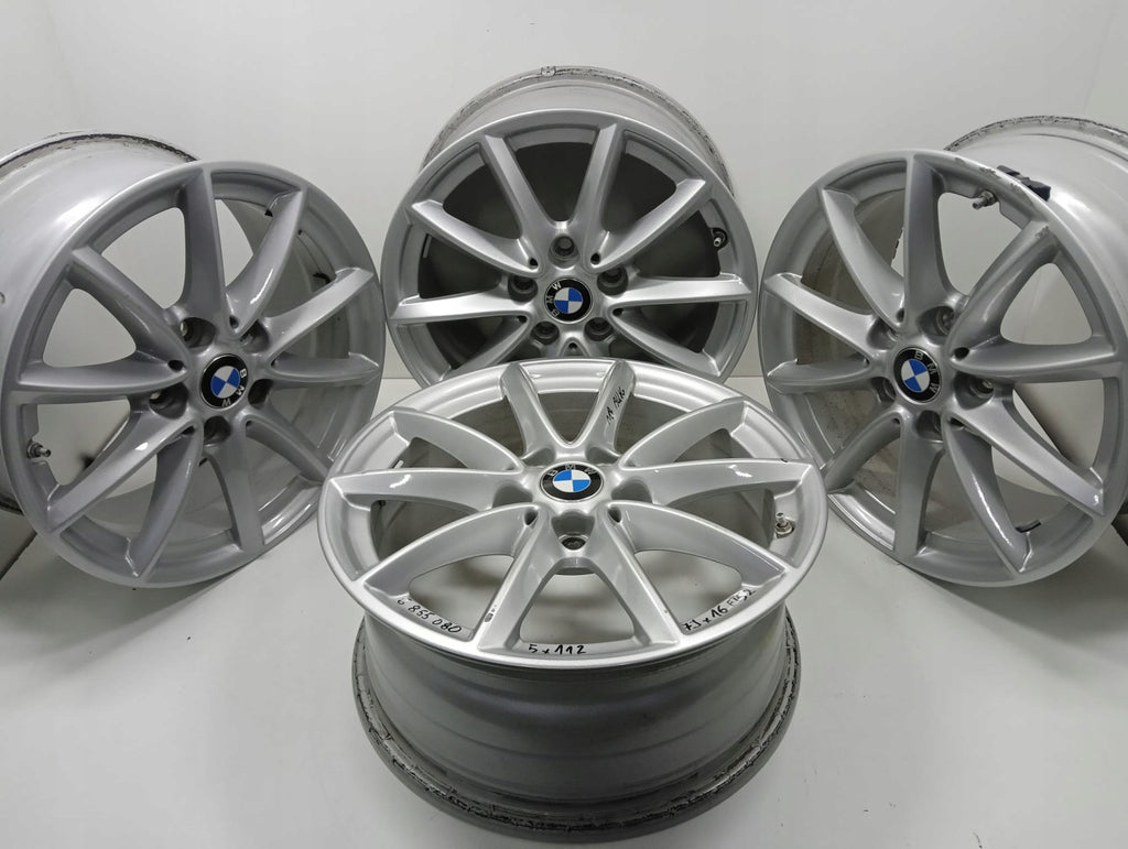 4x Alufelge 16 Zoll 7.0" 5x112 52ET 6855080 BMW 6 Rim Wheel FEL2440445260ok
