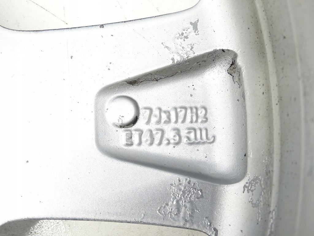 1x Alufelge 17 Zoll 7.0" 4x108 16763384756 Ford Fiesta Rim Wheel