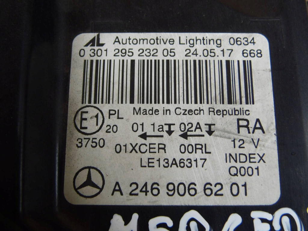 Frontscheinwerfer Mercedes-Benz W246 A2469066201 Rechts Scheinwerfer Headlight SCH3339599442uh