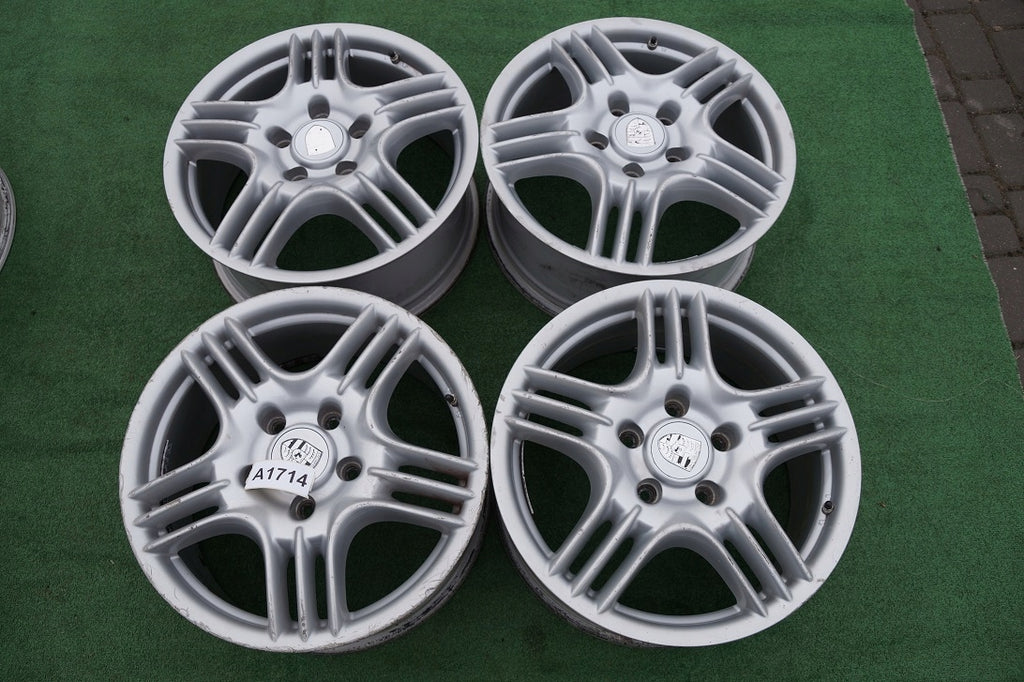 4x Alufelge 18 Zoll 8.0" 5x130 57ET 7L5601025A Porsche Cayenne Rim Wheel FEL8120865223hv