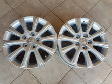 Load image into Gallery viewer, 1x Alufelge 16 Zoll 6.5" 5x114.3 45ET Glanz Silber 42611-YY310 Toyota Auris FEL9399443642mf