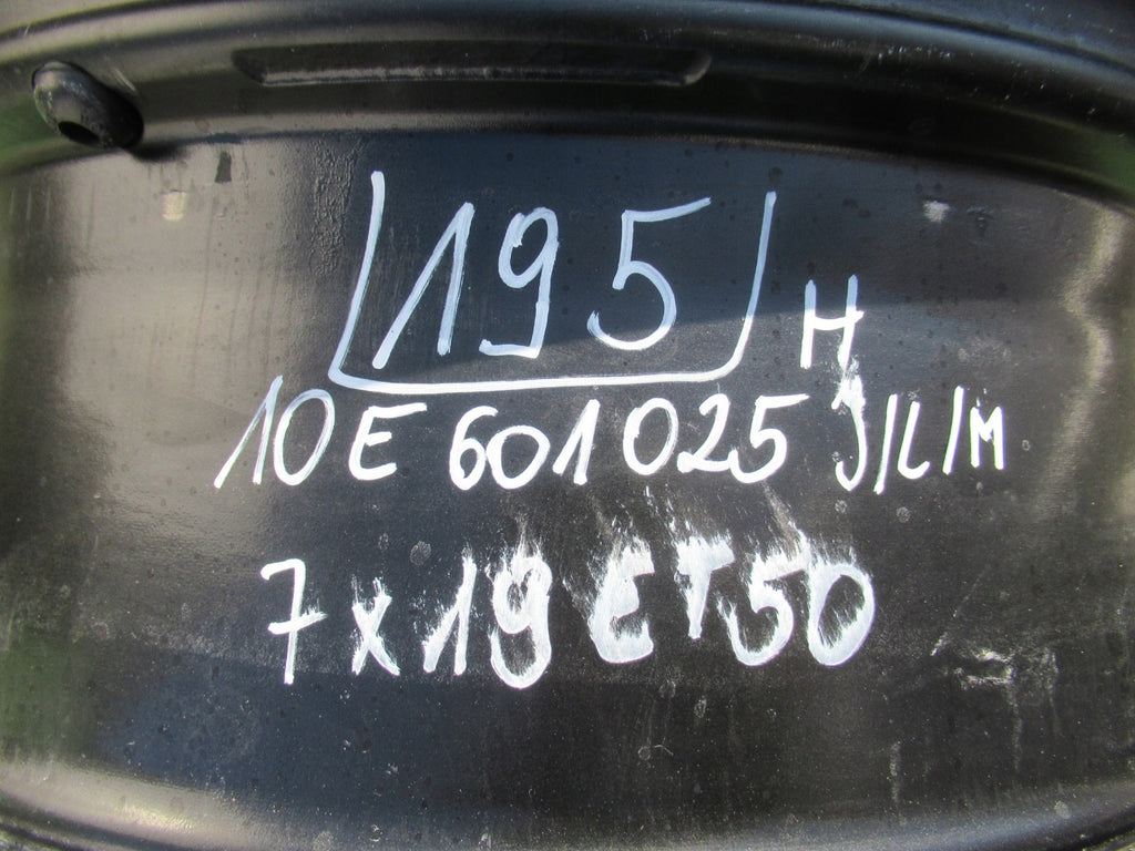 1x Alufelge 19 Zoll 7.5" 5x112 50ET Glanz Schwarz 10E601025 Cupra Born Rim Wheel FEL3826938209ue