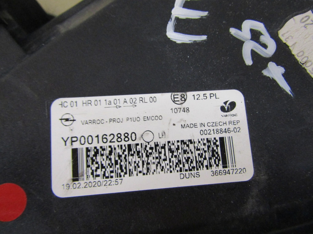 Frontscheinwerfer Opel Grandland X YP00162880 LED Links Scheinwerfer Headlight SCH7183531118lb