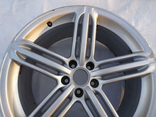 Laden Sie das Bild in den Galerie-Viewer, 1x Alufelge 20 Zoll 9.0&quot; 5x112 37ET Glanz Silber 4H0601025T Audi A8 Rim Wheel