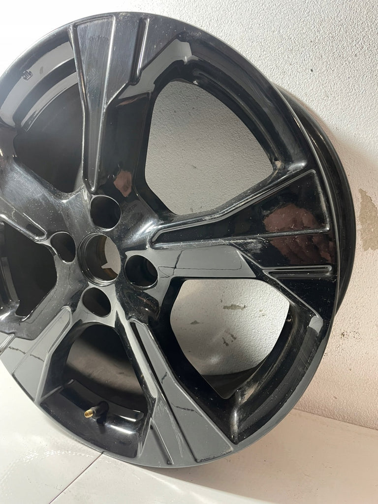 1x Alufelge 17 Zoll 6.5" 4x100 50ET Glanz Schwarz 40300-5FA5 Nissan Micra I K14 FEL6966353834fo