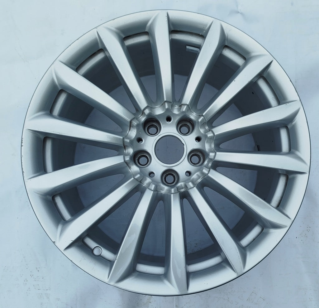 1x Alufelge 19 Zoll 9.5" 5x112 39ET Glanz Silber 6861226 BMW G11 G12 Rim Wheel FEL8328998566hl