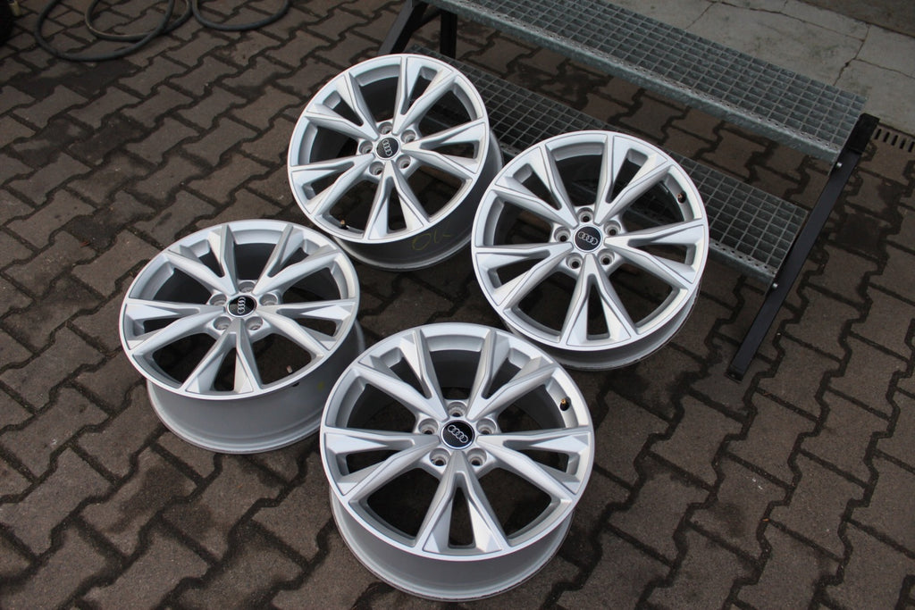 4x Alufelge 18 Zoll 7.0" 5x112 43ET Glanz Silber 83A601025K Audi Q3 Rim Wheel FEL3395648800ae