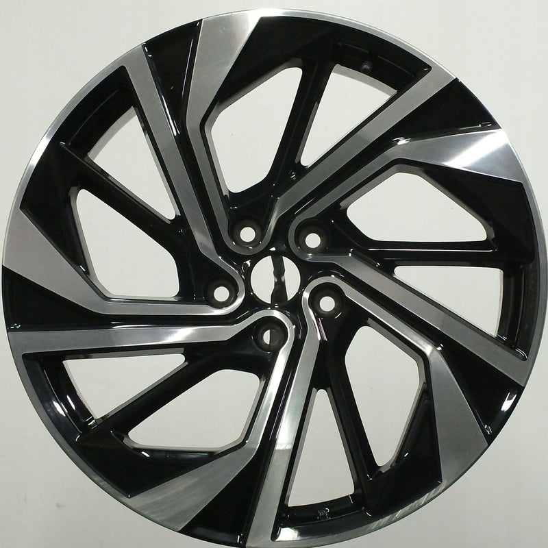 1x Alufelge 20 Zoll 8.0" 5x114.3 40ET Glanz Schwarz 6UA6A Nissan Qashqai FEL6377630057tw